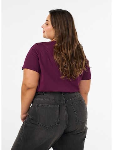 Zizzi Shirt in Lila