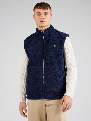 Regular fit Gilet 'Nick' di anerkjendt in blu: frontale