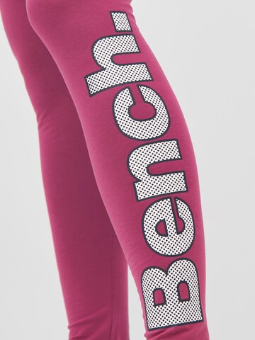 BENCH Skinny Leggingsit värissä vaaleanpunainen