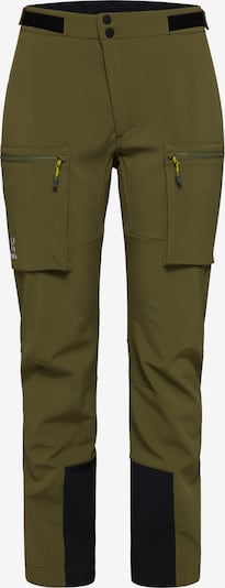 Haglöfs Outdoor Pants 'Roc Winter' in Olive / Black, Item view