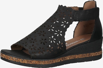 REMONTE Sandals in Black: front
