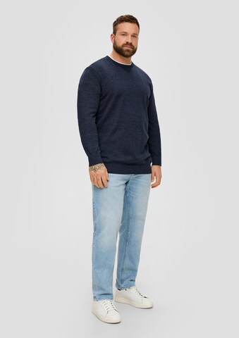 s.Oliver Men Big Sizes Pullover in Blau