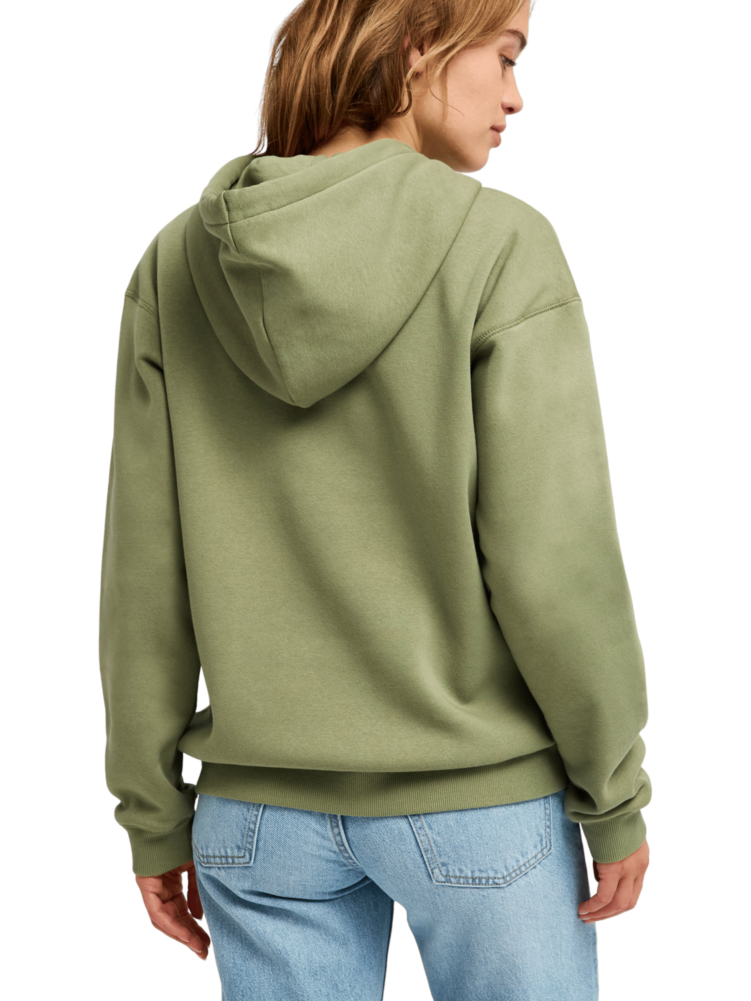 ROXY Sweatshirt 'Surf Stoked Brushed Art' in Grün