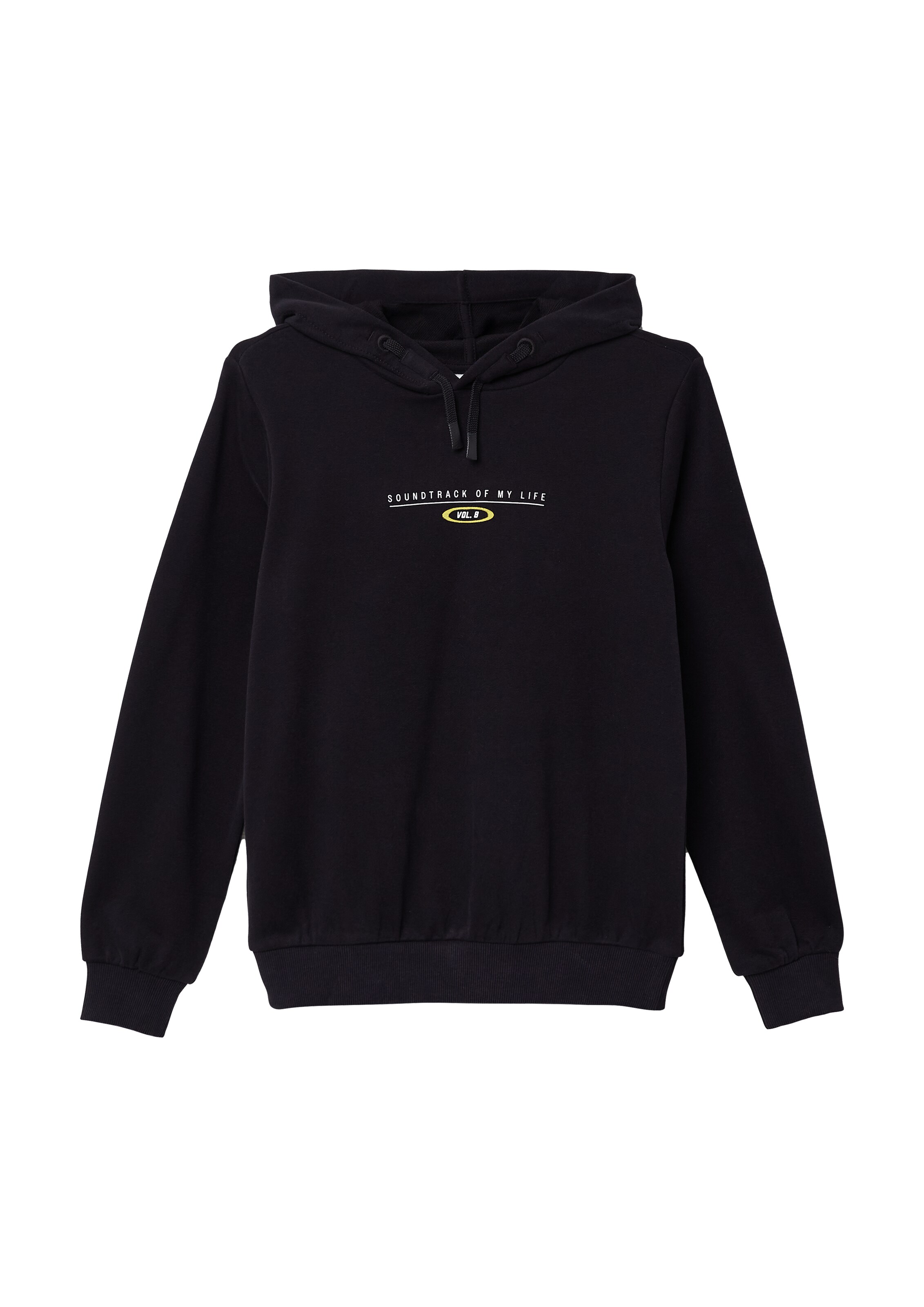 Sweat s.Oliver en noir : devant