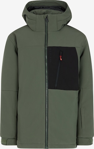 PROTEST Athletic Jacket 'PRTLEO JR' in Green: front