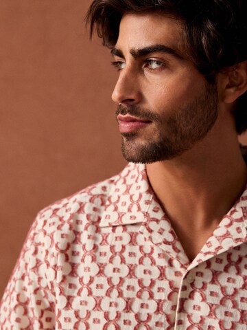 Next Rovný strih Košeľa - Červená