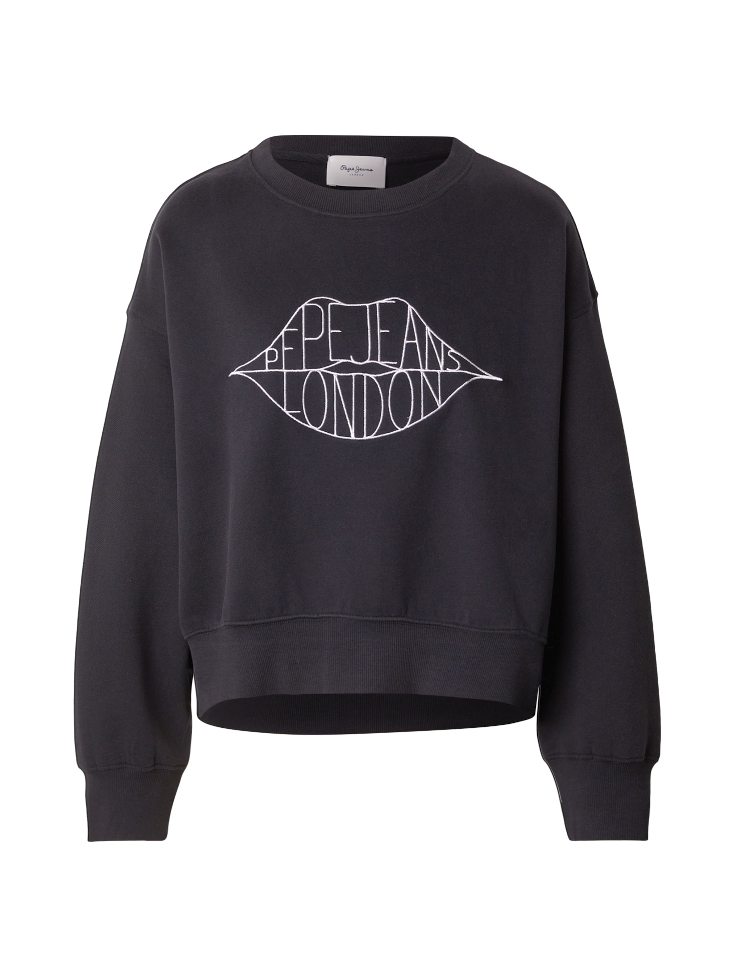 pilka Pepe Jeans Megztinis be užsegimo: priekis