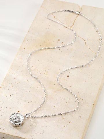 Hey Happiness - Cadena 'Seraphina Locket' en plata