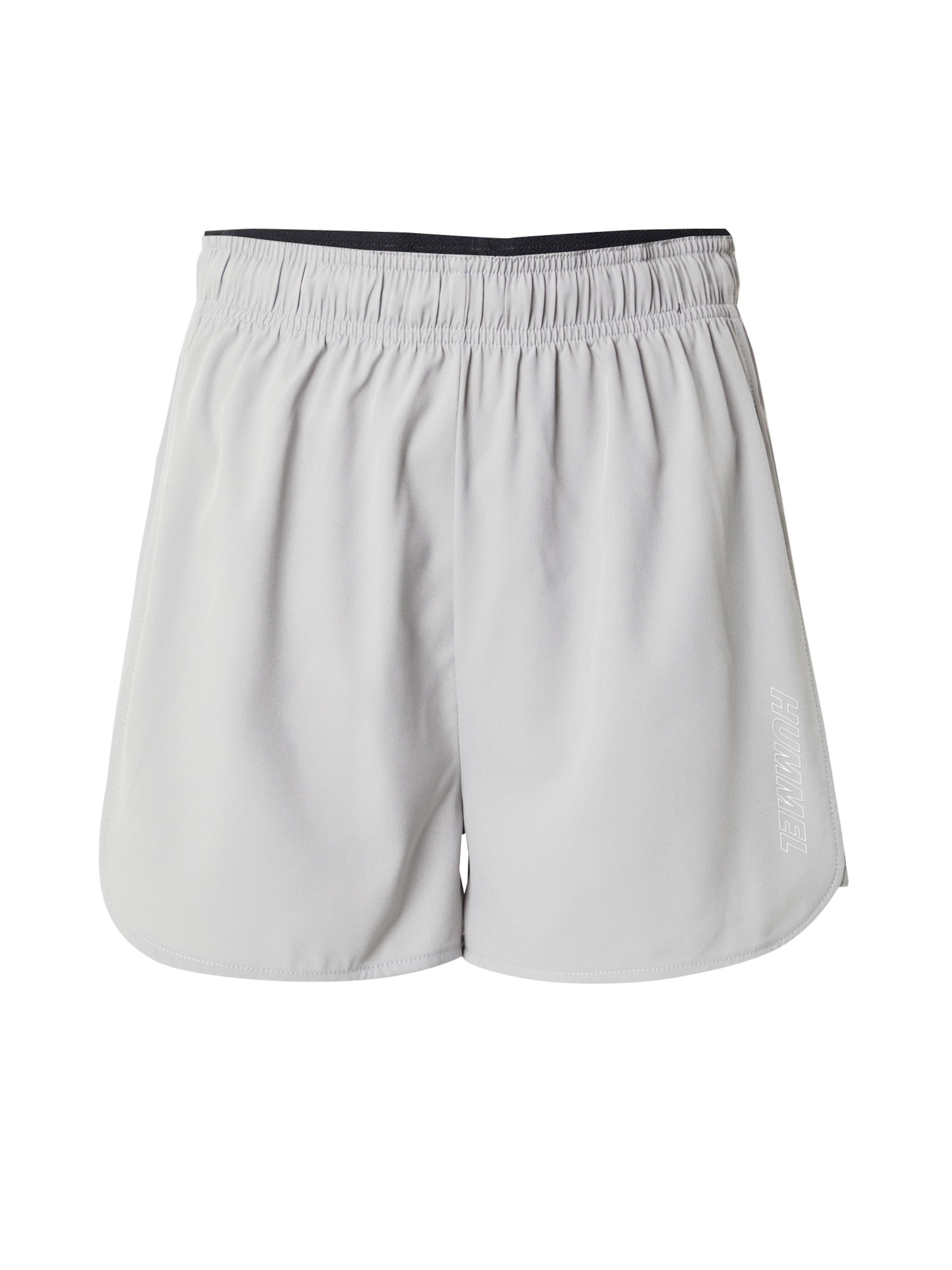 Hummel Regular Sportshorts 'Vital' in Grau: Vorderseite