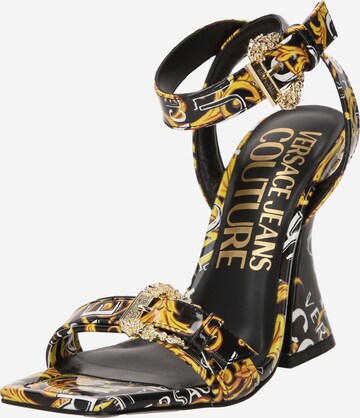 Versace Jeans Couture Remienkové sandále 'KIRSTEN' - Čierna: predná strana