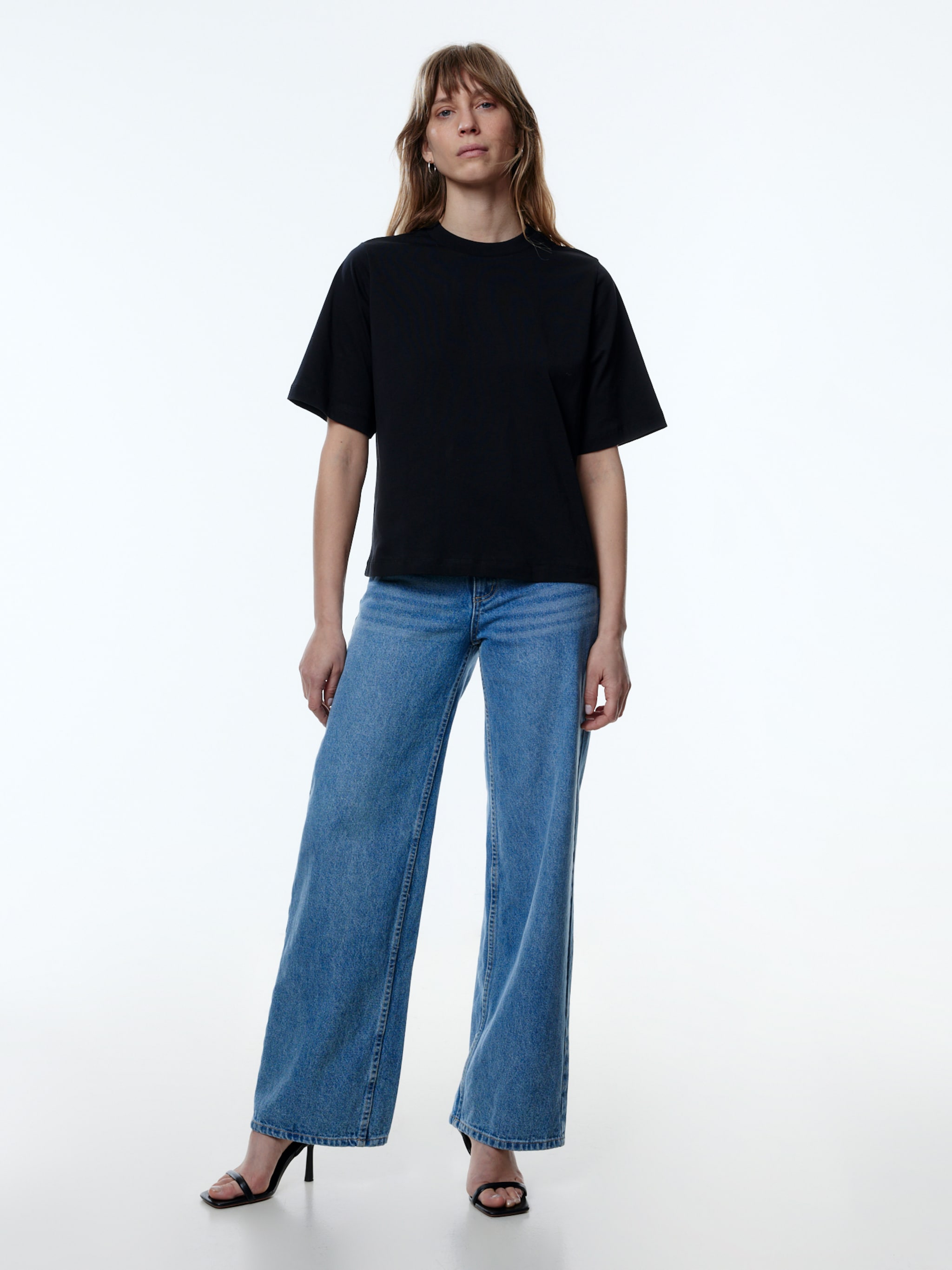 EDITED Producten Shirt 'Nola' Zwart