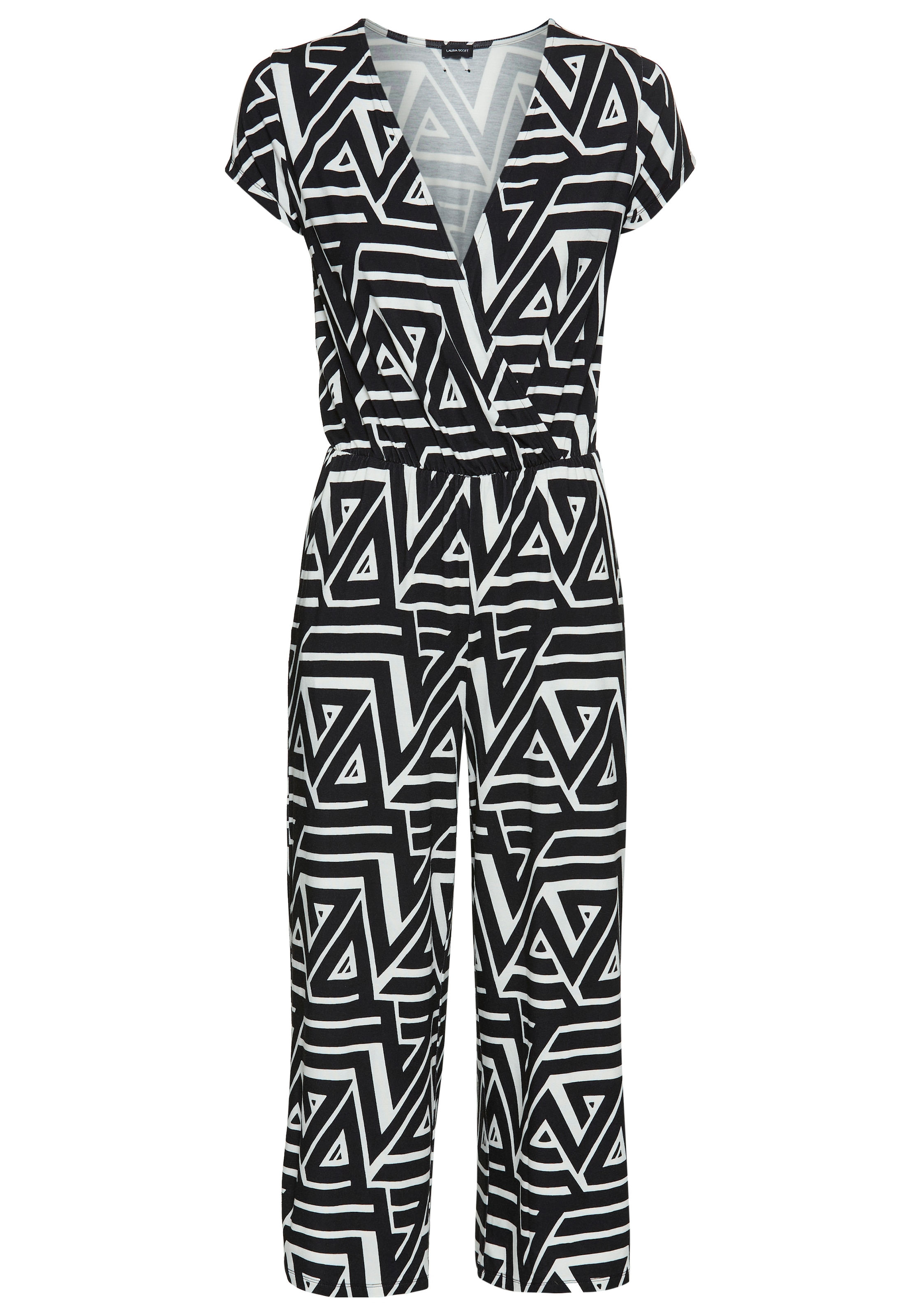 LAURA SCOTT Jumpsuit in Schwarz: Vorderseite