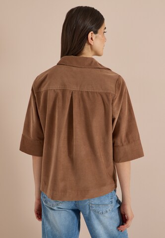 CECIL Bluse in Braun