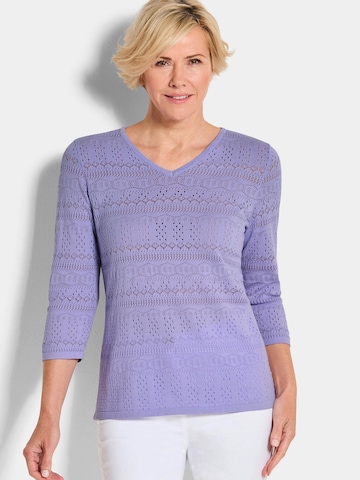 Pull-over Goldner en violet : devant