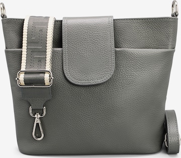 Adel Bags Schultertasche 'Sara' in Grau: Vorderseite