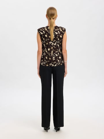 Camicia da donna di SELECTED in marrone