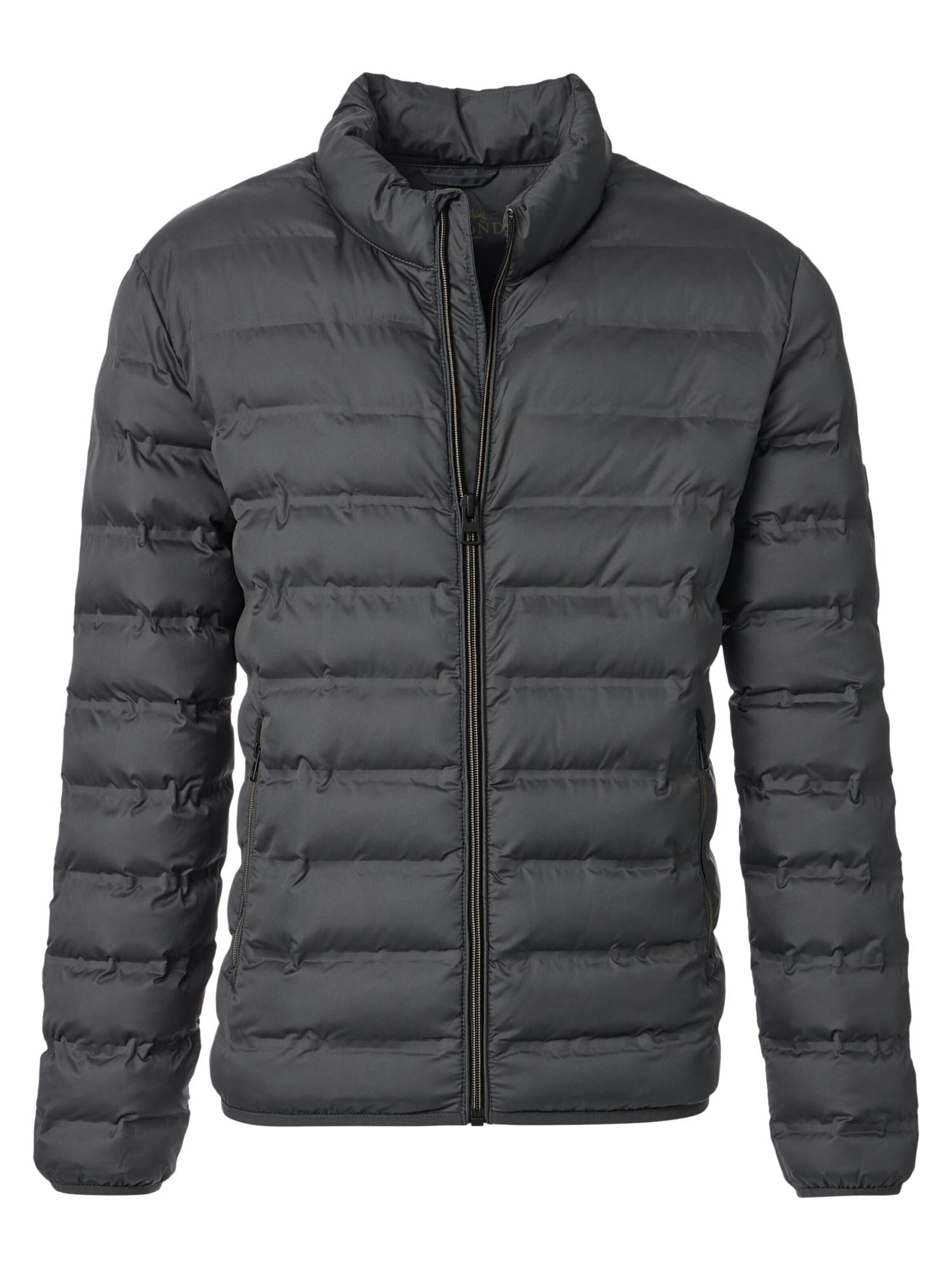redmond Between-Season Jacket 'Basic' in Grey: front