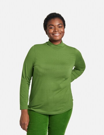 SAMOON Shirt in Green: front