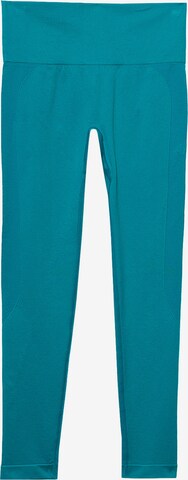 4F Skinny Sportbroek in Blauw: voorkant