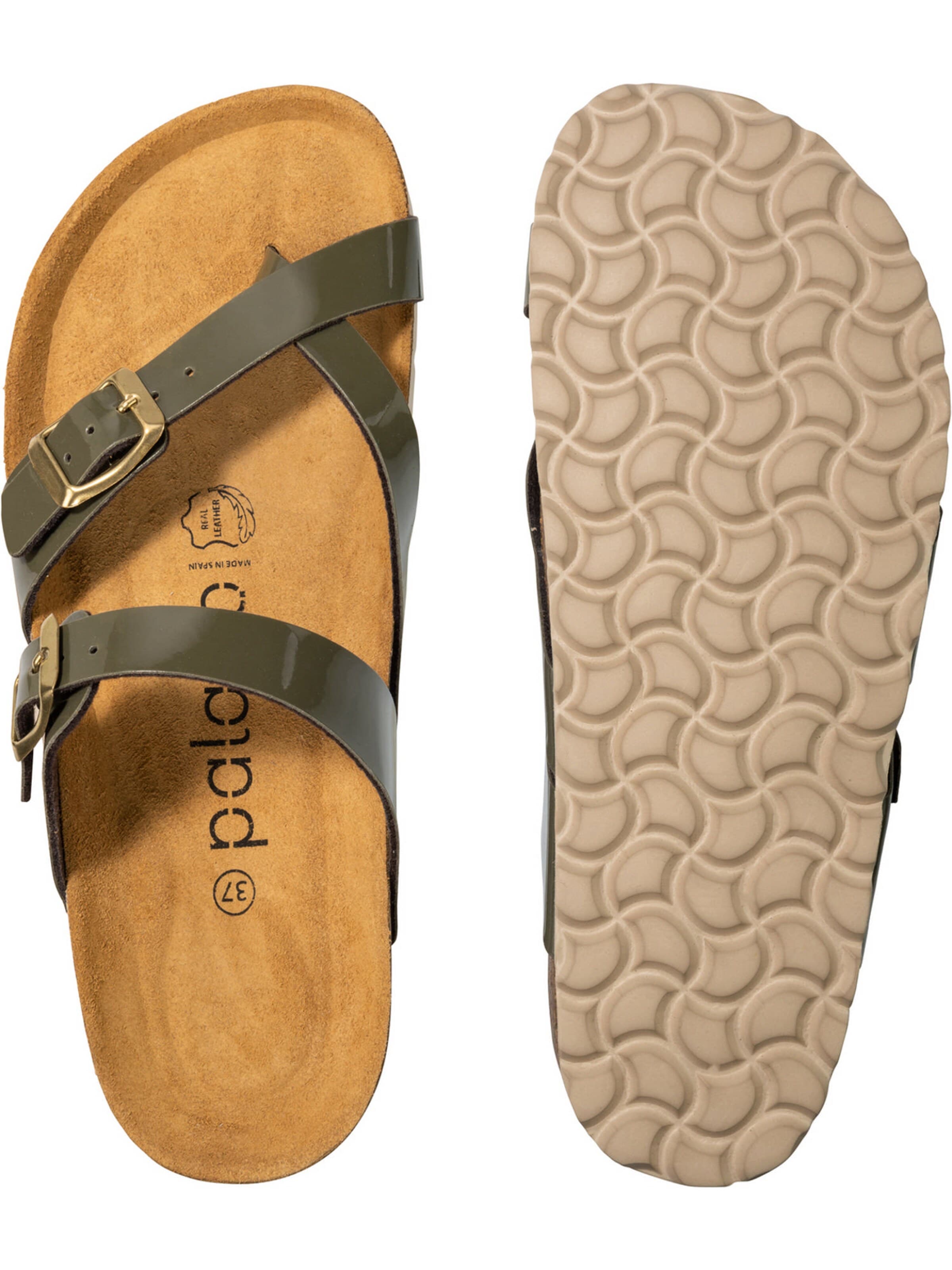 Palado Teenslipper 'Palado Cres Lack' in Groen