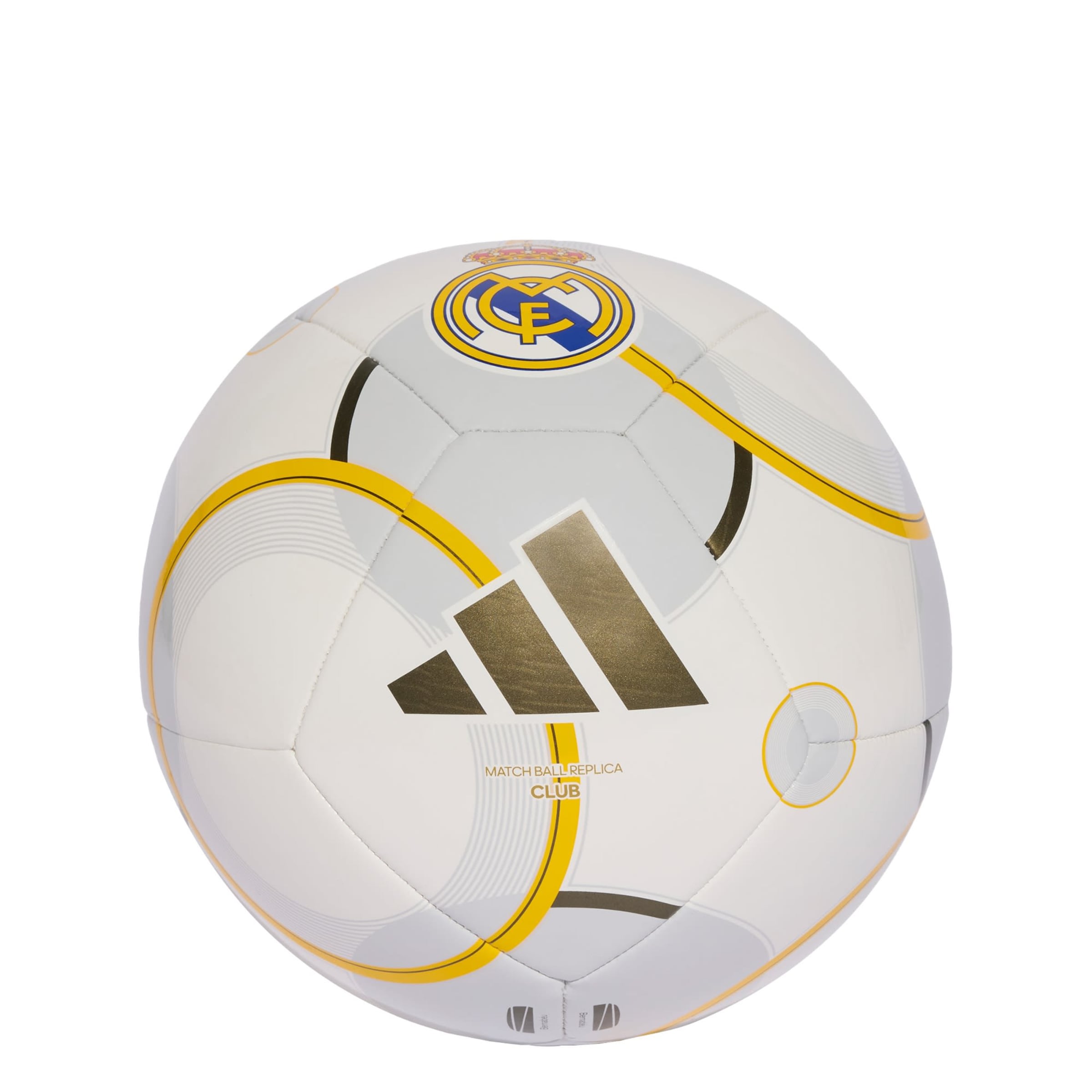 ADIDAS PERFORMANCE Bal 'Real Madrid Home Club' in Wit: voorkant