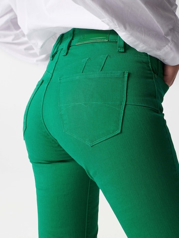 évasé Jean Salsa Jeans en vert