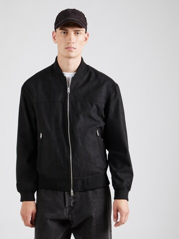 Veste mi-saison 'JPRCCFRANK' JACK & JONES en noir : devant
