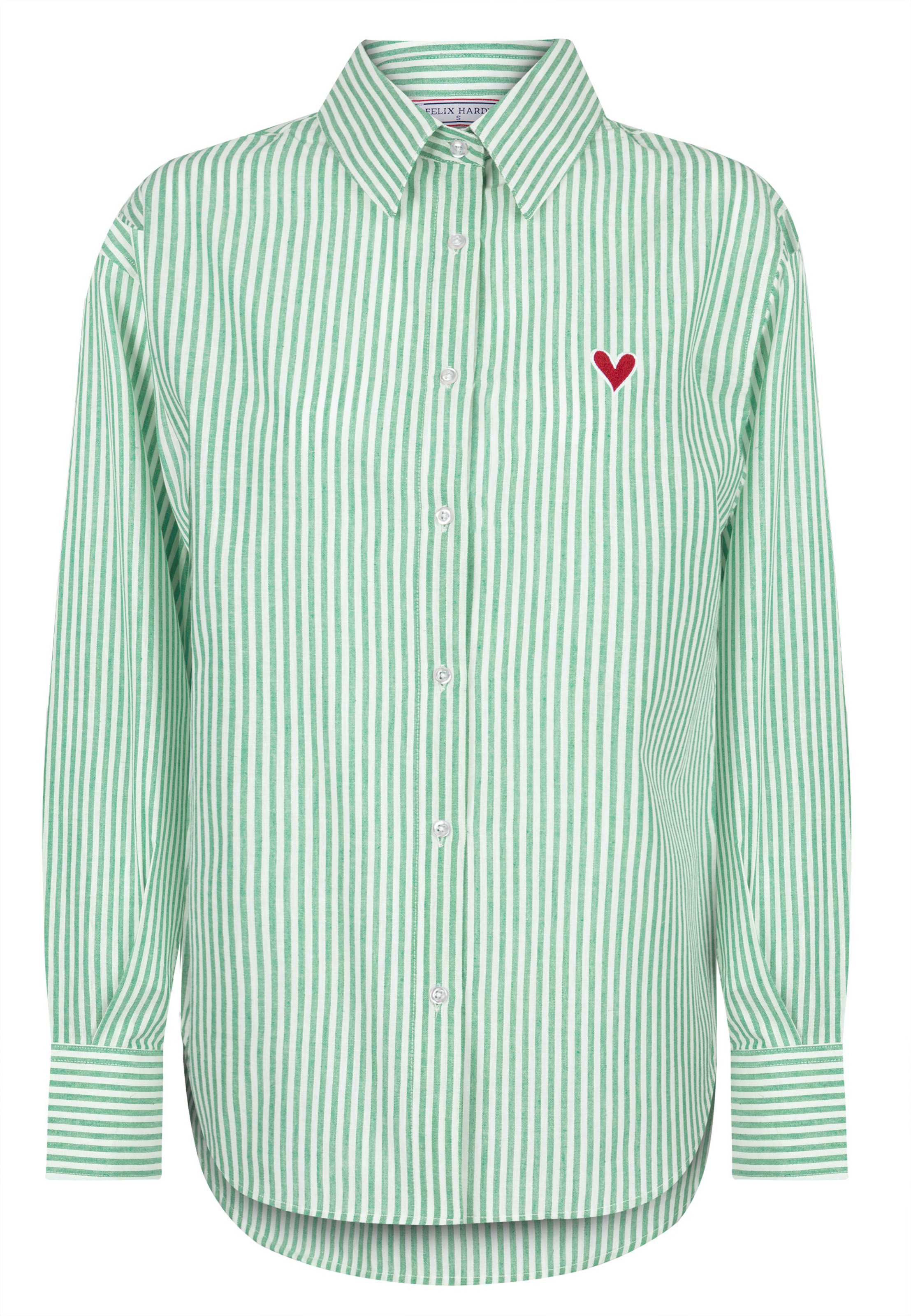 Felix Hardy Блуза в зелено: отпред