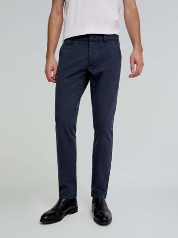 Scalpers Regular Chino trousers in Blue: front