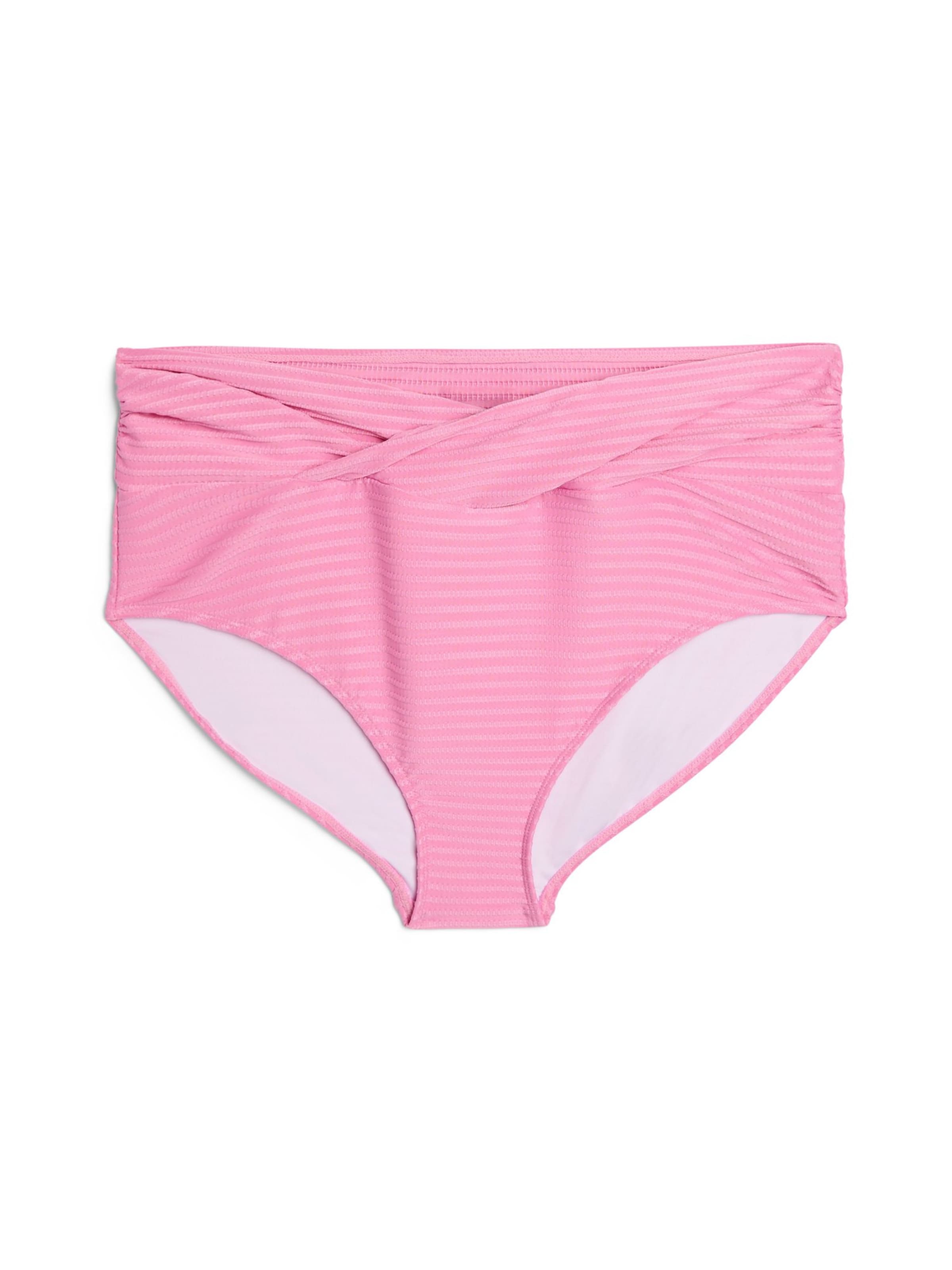 Slip bikini 'Smay' di Swim by Zizzi in rosa: frontale