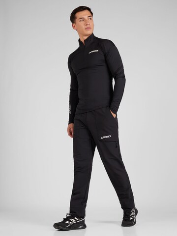 ADIDAS TERREX Regular Outdoorbroek 'Xperior' in Zwart