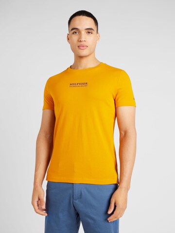 TOMMY HILFIGER T-Shirt in Orange: Vorderseite