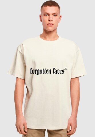 Maglietta 'Head Of Ares' di Forgotten Faces in beige: frontale