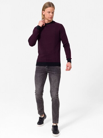 Pull-over Dandalo en rouge
