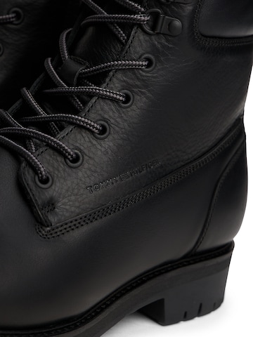 Bottines à lacets TOMMY HILFIGER en noir