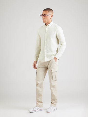 Coupe regular Chemise Lindbergh en vert