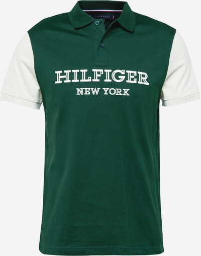 Tricou TOMMY HILFIGER pe crem / verde, Vizualizare produs