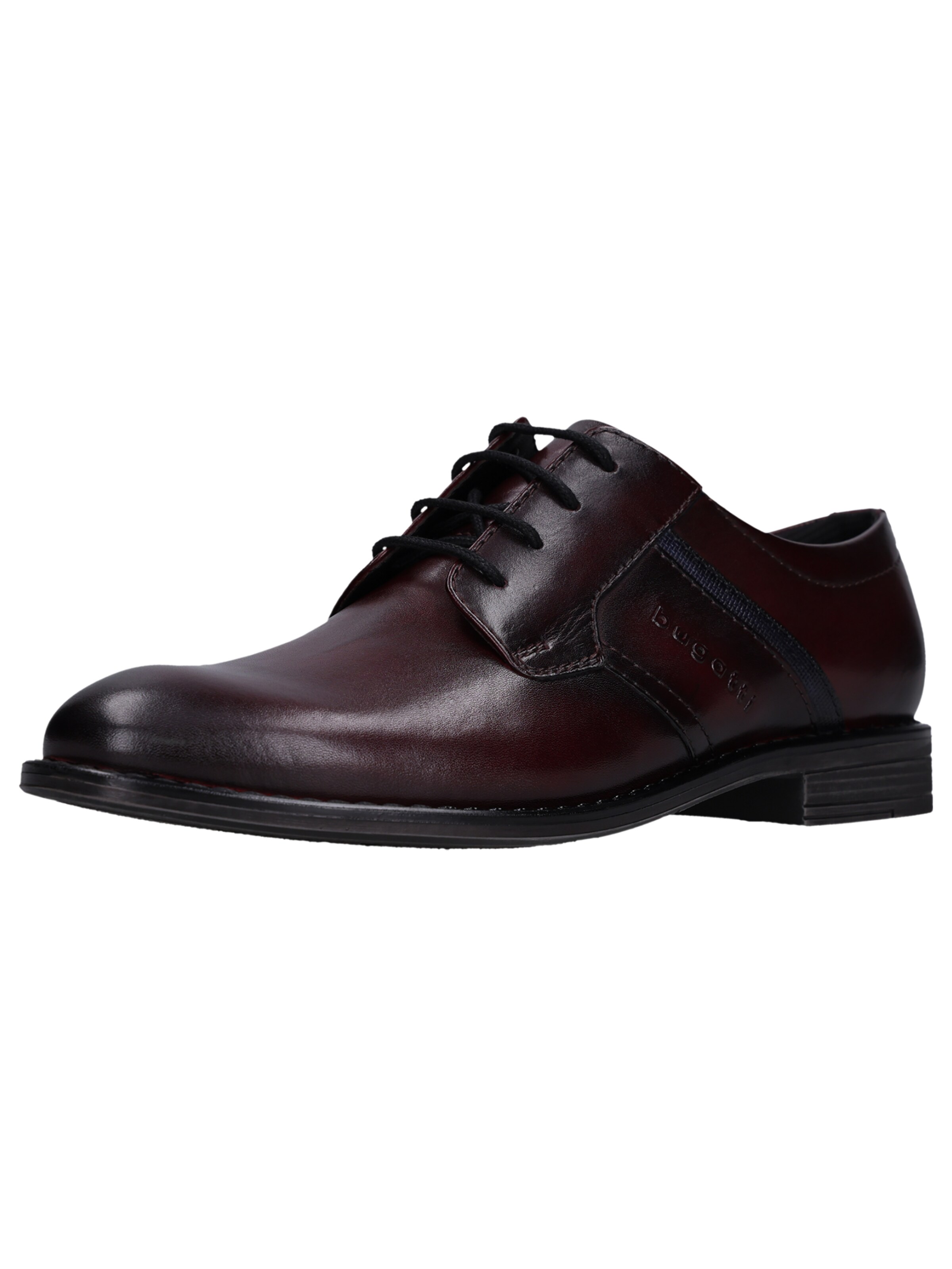 Chaussure à lacets bugatti en rouge : devant