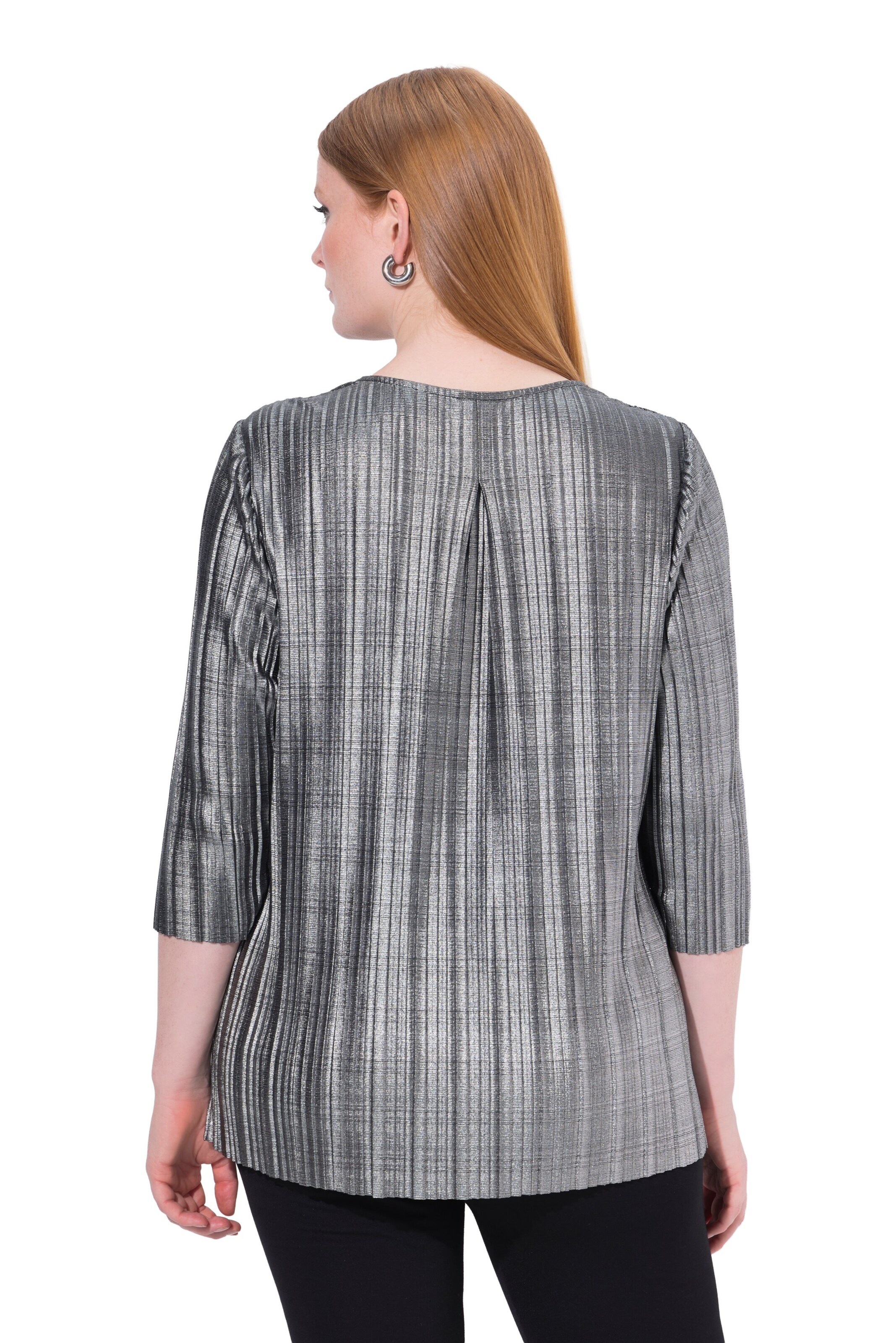 Ulla Popken Blouse in Silver