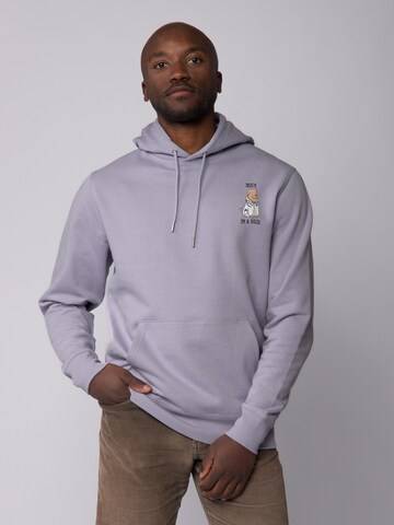Watapparel Sweatshirt 'Dogtor' in Lila: voorkant
