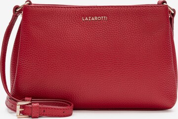 Lazarotti Crossbody Bag 'Bologna' in Red: front