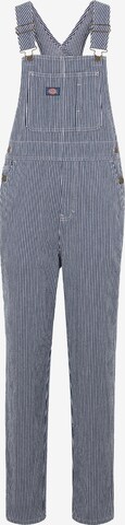 regular Pantaloni con pettorina di DICKIES in blu: frontale