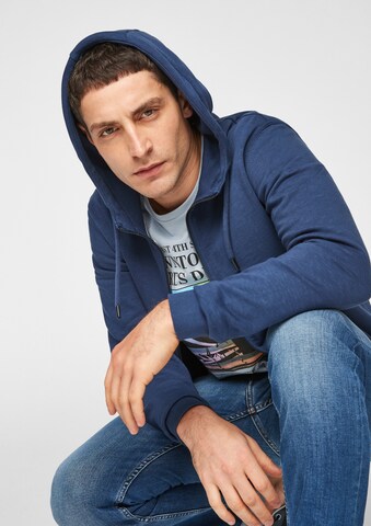 s.Oliver Sweatjacke in Blau