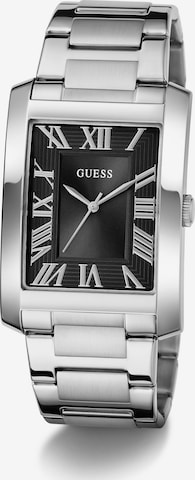 Montre à affichage analogique 'CLYDE' GUESS en argent : devant