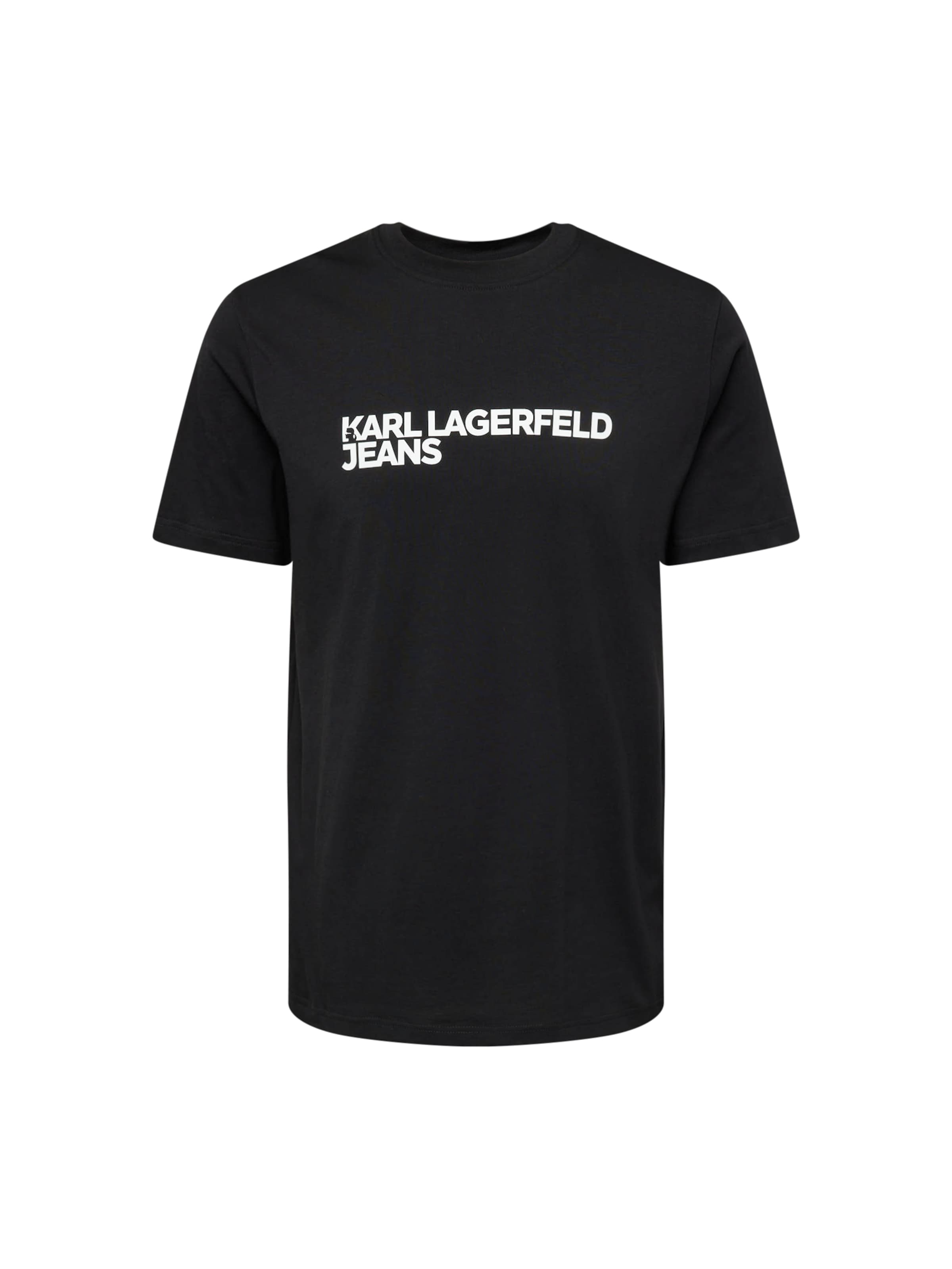 KARL LAGERFELD JEANS Bluser & t-shirts i sort: forside