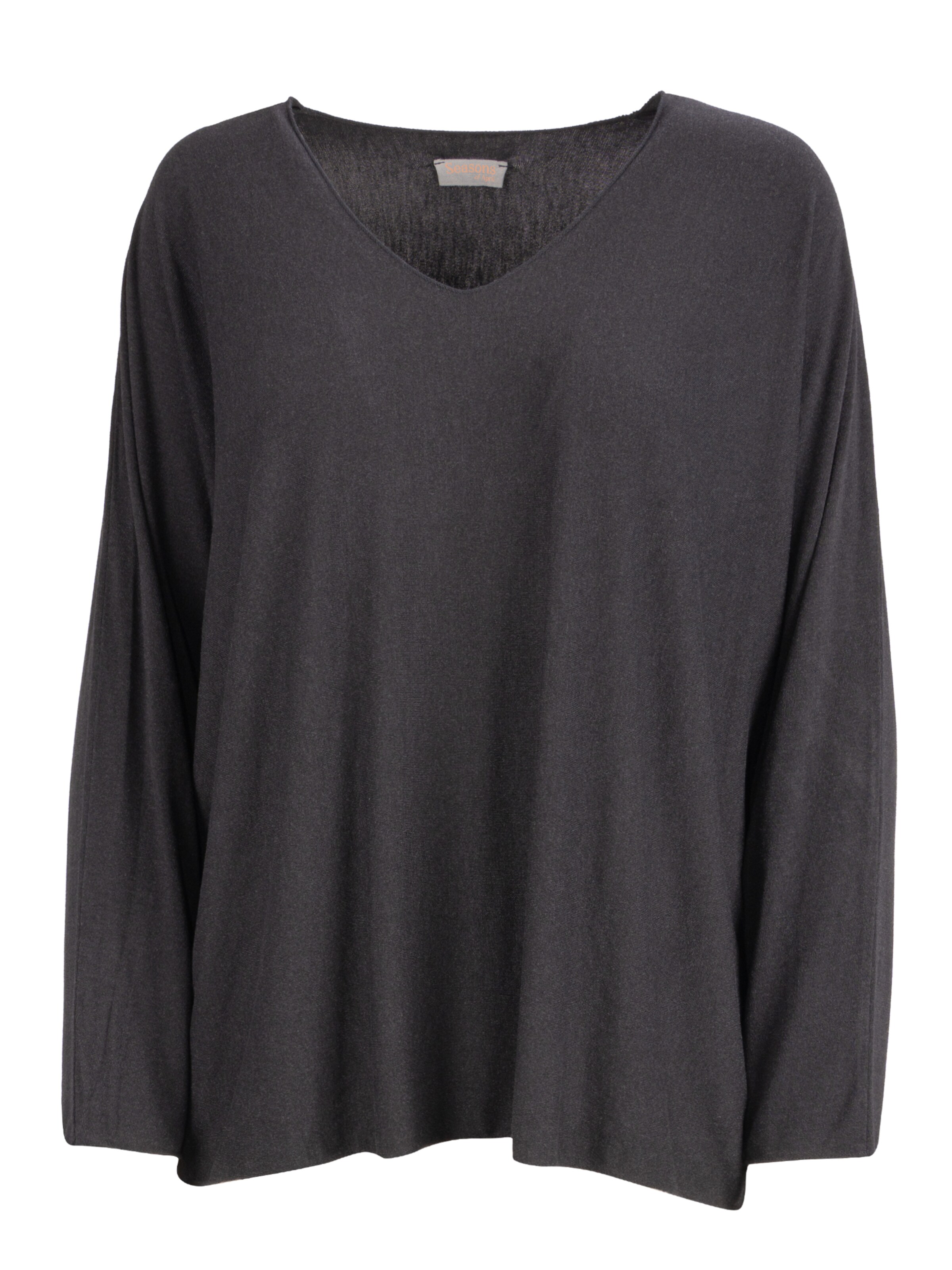 Seasons of April Shirt 'Maya' in Zwart: voorkant