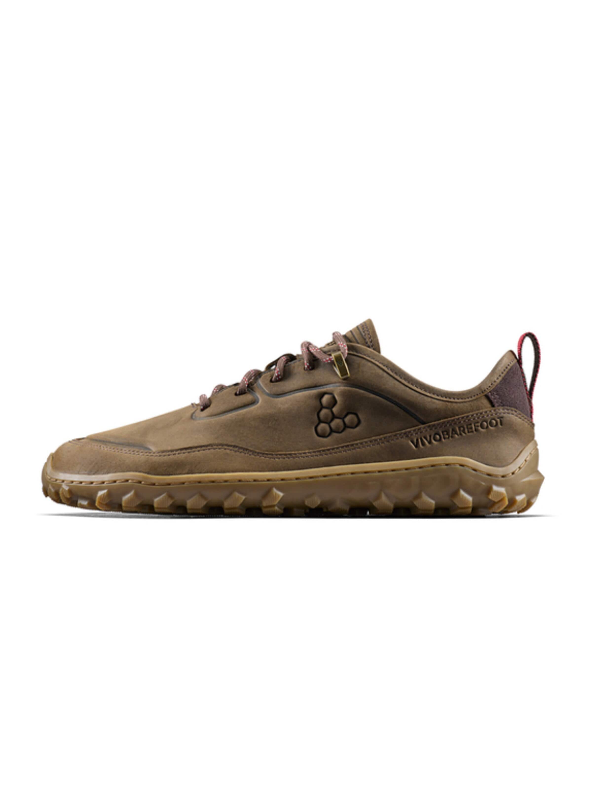 Scarpa bassa 'TRACKER LEATHER AT LOW II' di Vivo Barefoot in marrone: frontale