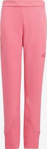 Pantalon de sport 'Z.N.E.' ADIDAS PERFORMANCE en rose : devant