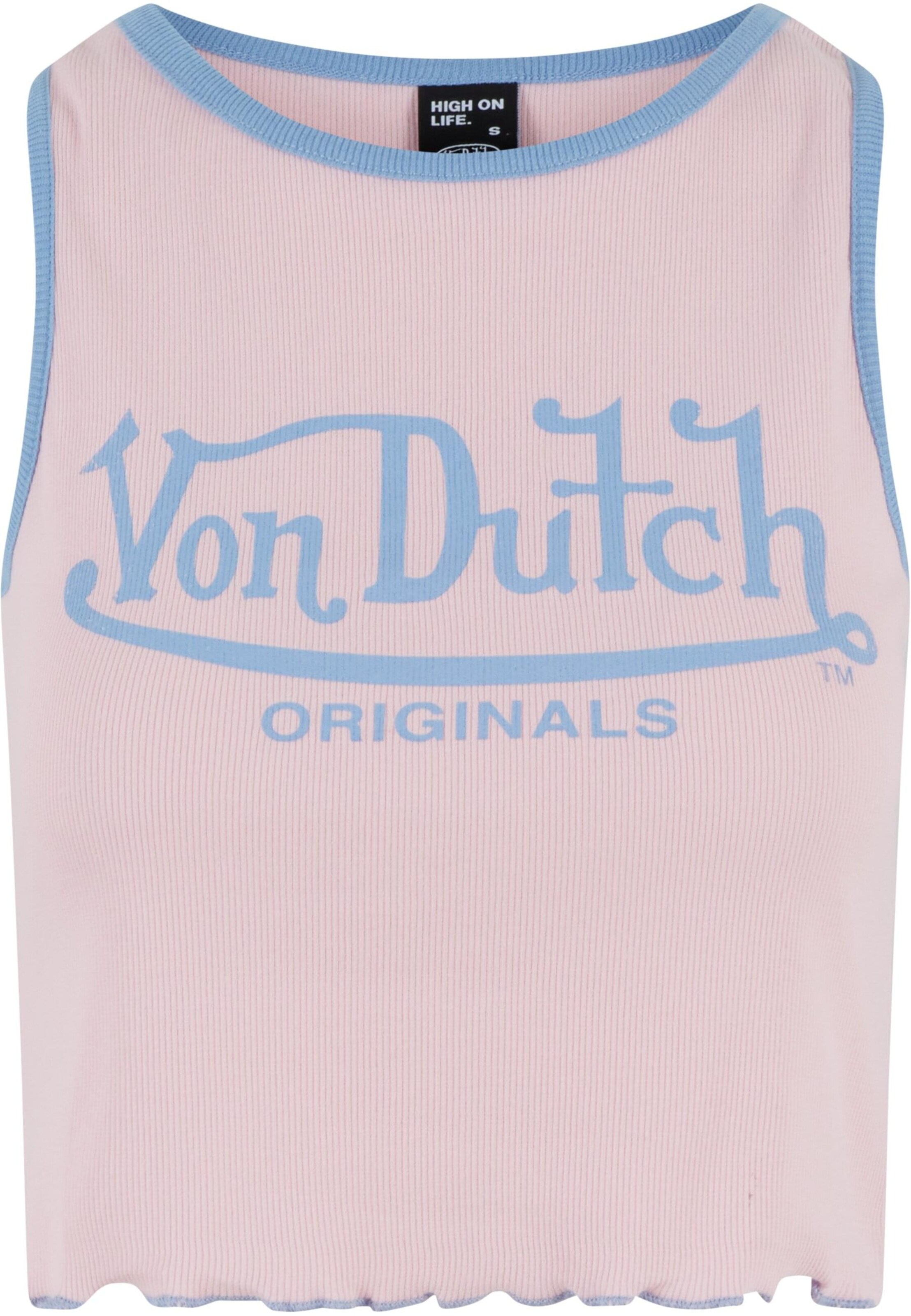 Haut 'Ashley' Von Dutch Originals en rose : devant