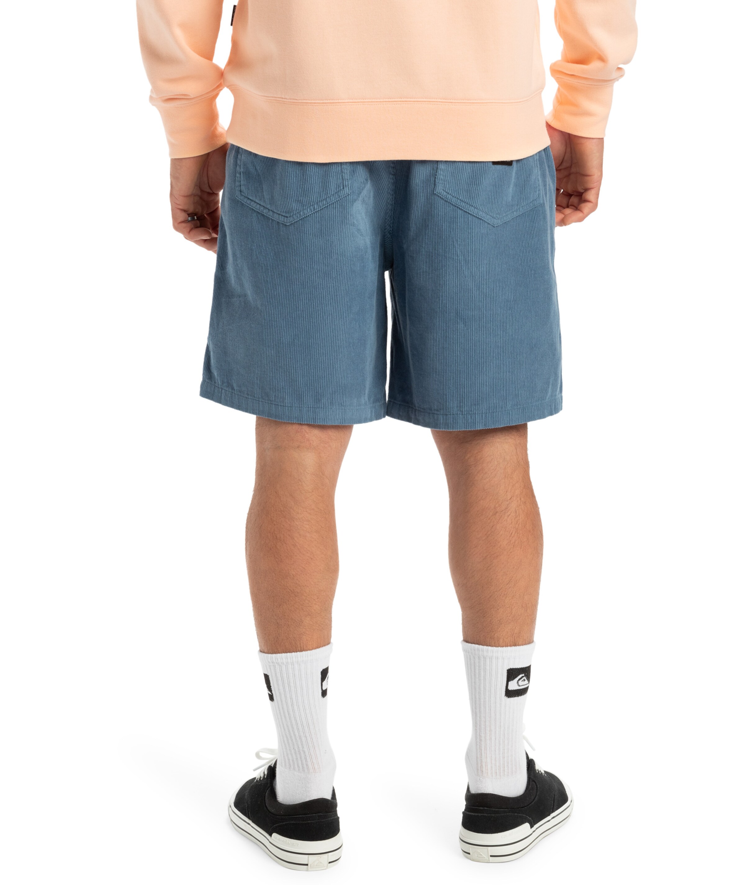 QUIKSILVER Skinny Workout Pants in Blue